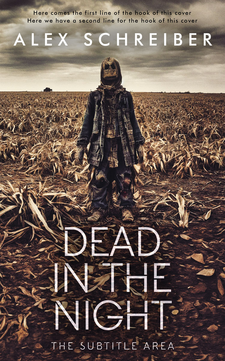 2D view of Woody Brown #14981 - Premade Mystery & Thriller & Suspense Book Cover