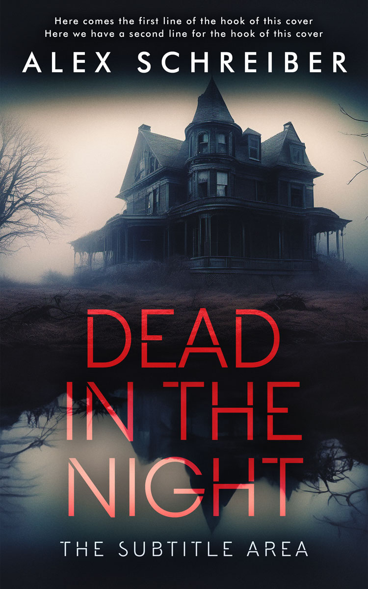 2D view of Eunry #14985 - Premade Mystery & Thriller & Suspense Book Cover