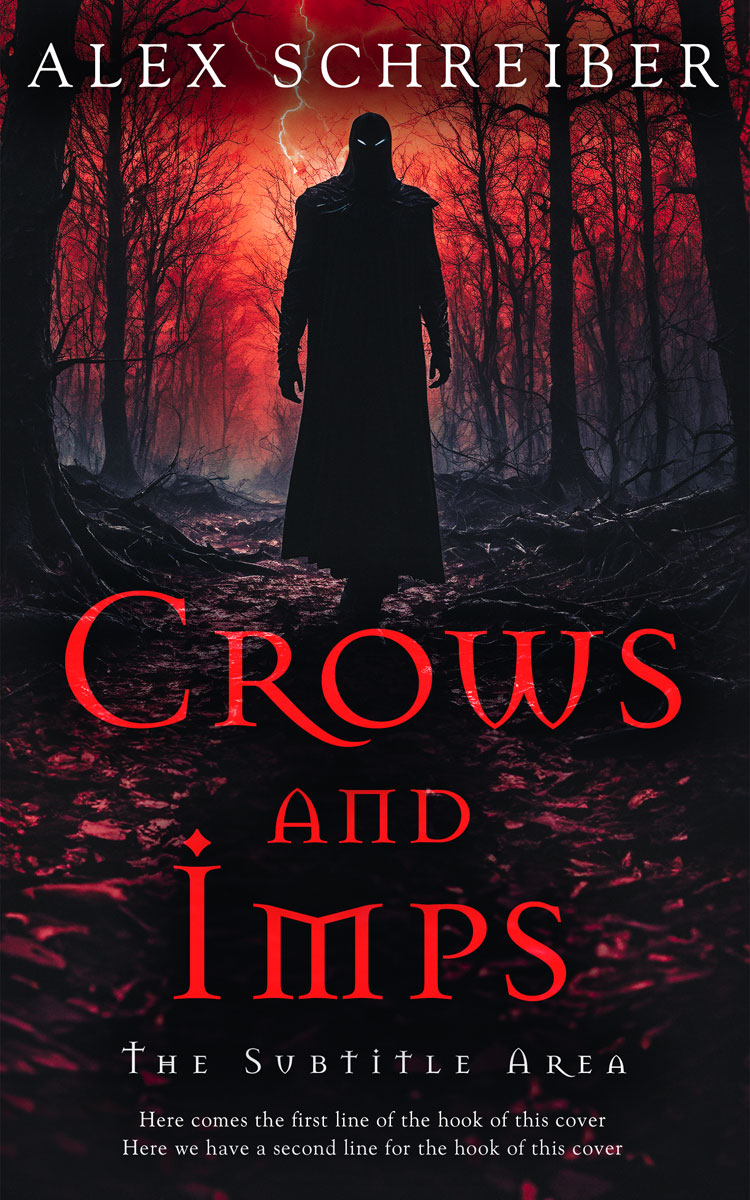 2D view of Premade Fantasy Book Cover - Bastille