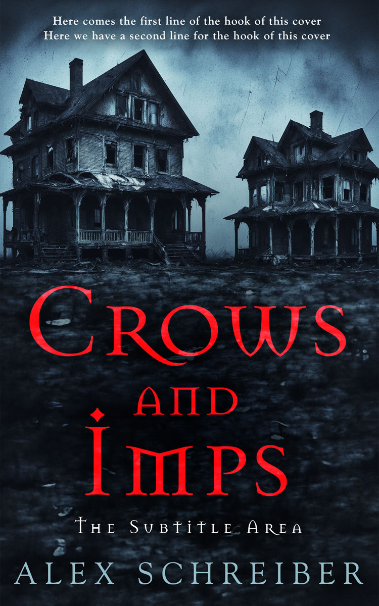 2D view of Mirage #14997 - Premade Fantasy Book Cover