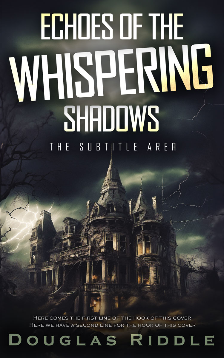 2D view of Shark #15002 - Premade Mystery & Thriller & Suspense Book Cover