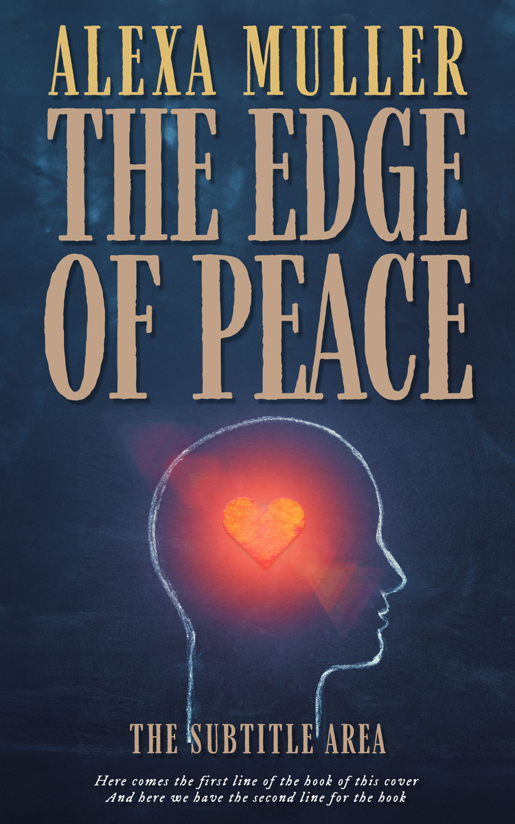 2D view of Premade Romance Book Cover - Pickled Bluewood