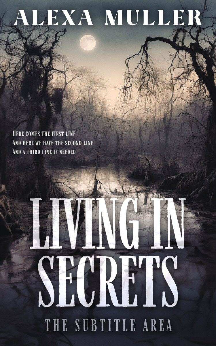 2D view of Tuna #15044 - Premade Mystery & Thriller & Suspense Book Cover