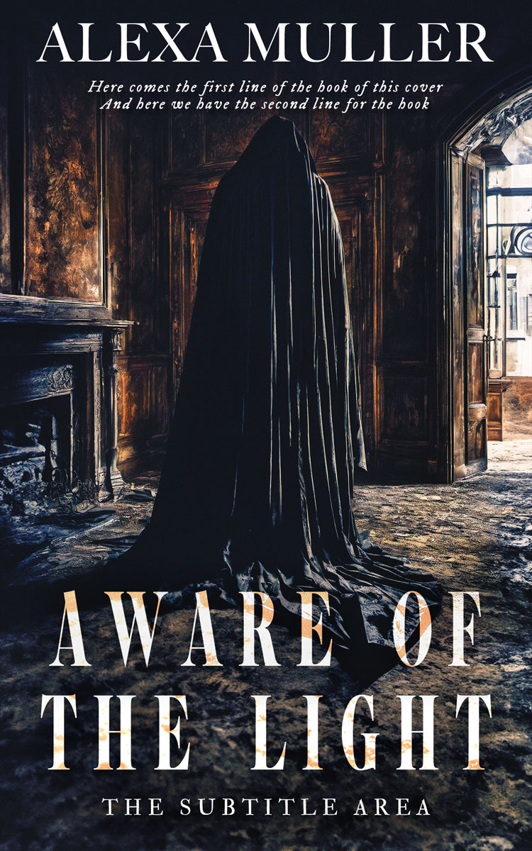 2D view of Shark #15052 - Premade Self-Improvement & Self-Help Book Cover