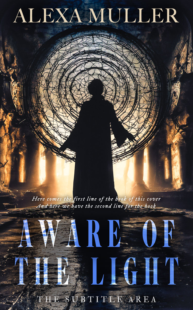 2D view of Sorrell Brown #15060 - Premade Literary Fiction Book Cover