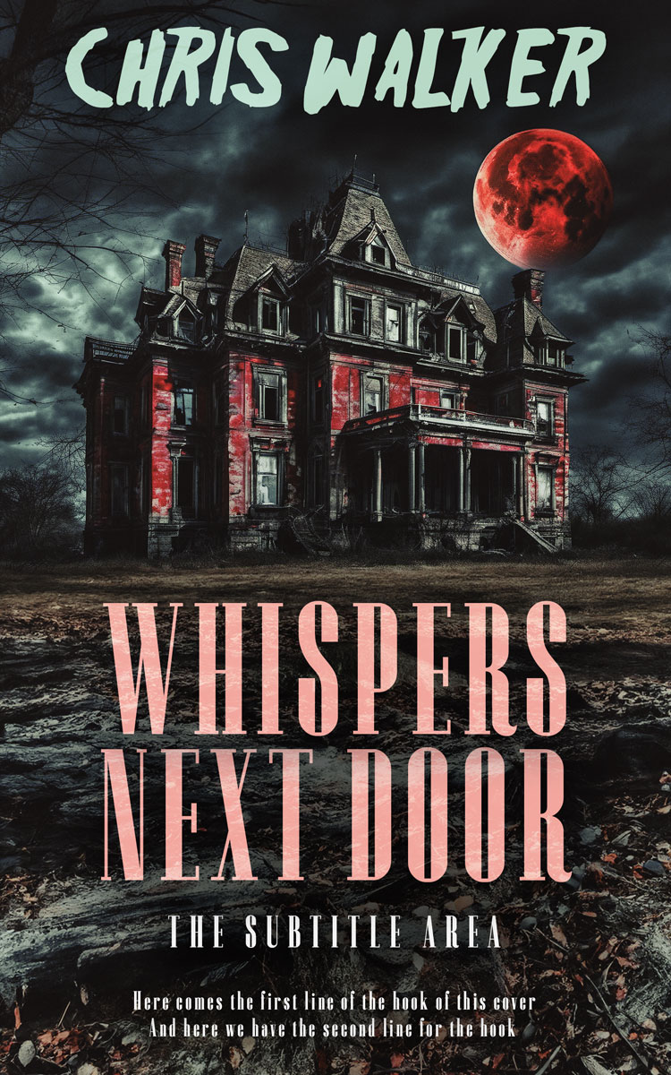 2D view of Mine Shaft #15081 - Premade Mystery & Thriller & Suspense Book Cover