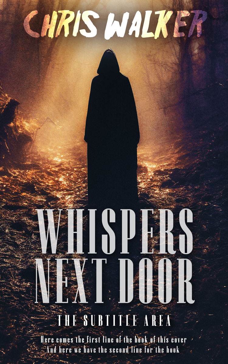 2D view of Tan #15083 - Premade Mystery & Thriller & Suspense Book Cover