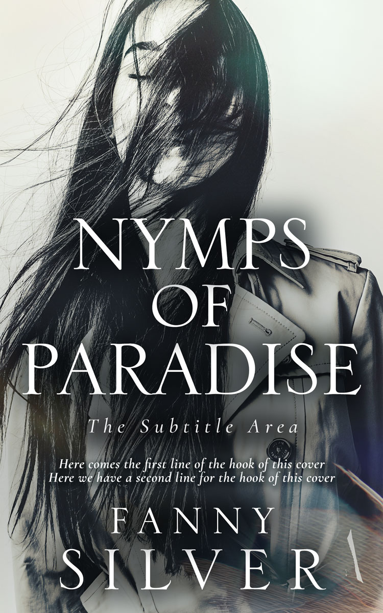 2D view of Quill Gray #15098 - Premade Romance Book Cover