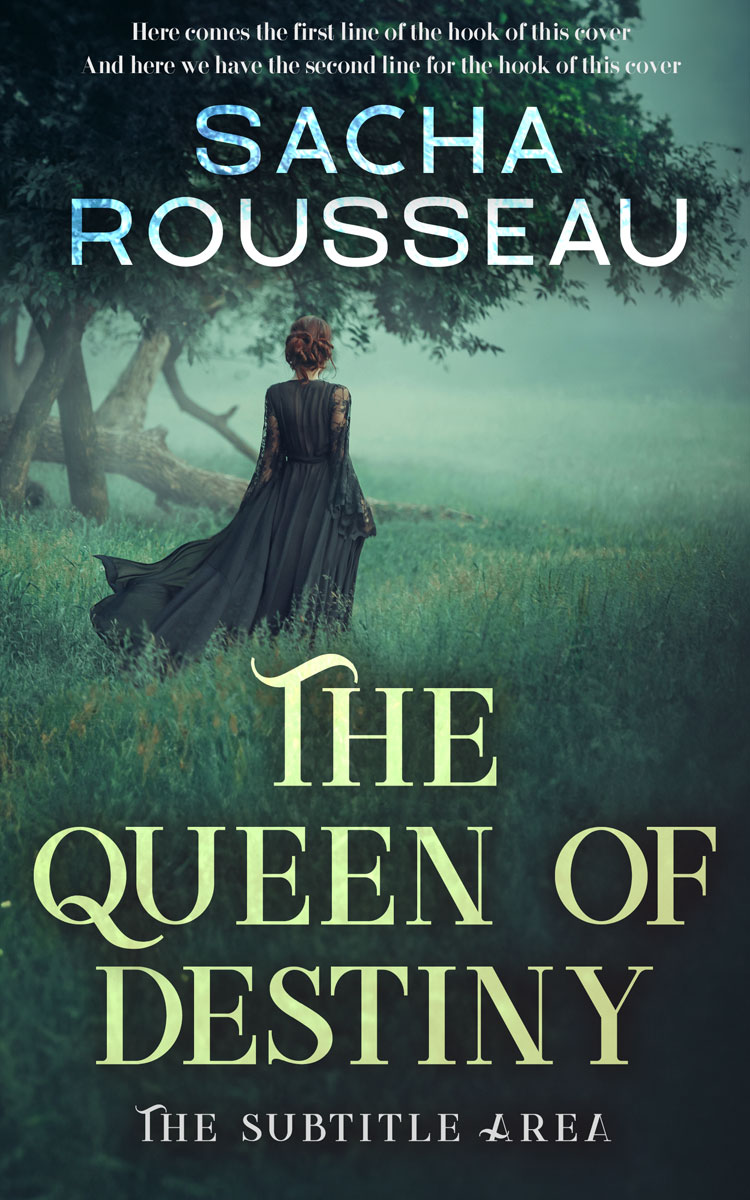 2D view of Outer Space #15112 - Premade Romance Book Cover