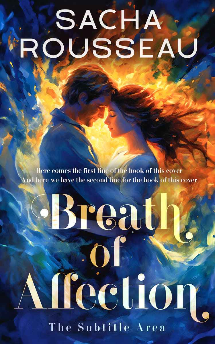 2D view of Harvest Gold #15125 - Premade Romance Book Cover