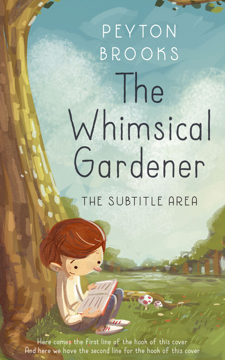 2D view of Powder Ash #15188 - Premade Nature Book Cover