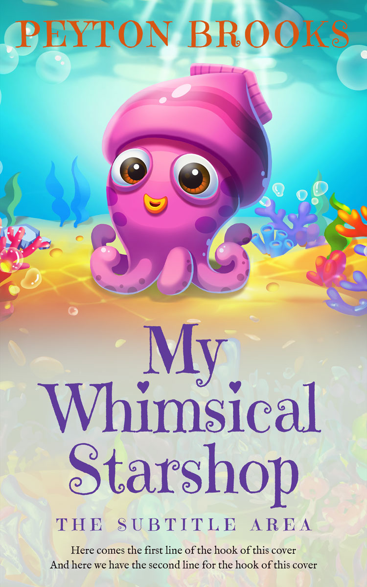 2D view of Swirl #15202 - Premade Nature Book Cover