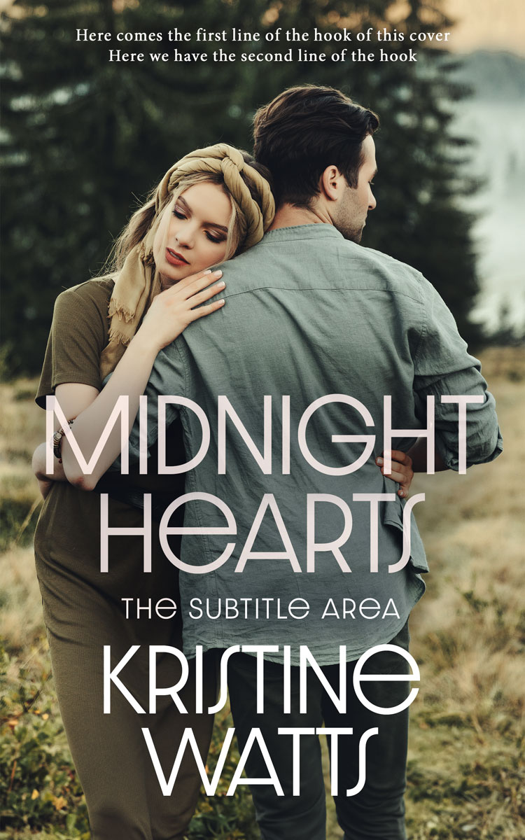 2D view of Heavy Metal #15221 - Premade Romance Book Cover