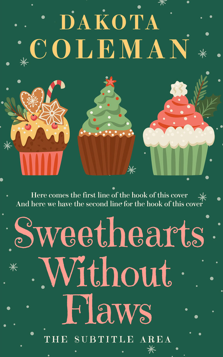 2D view of Green Pea #15230 - Premade Chick Lit Book Cover | BookCoverZone