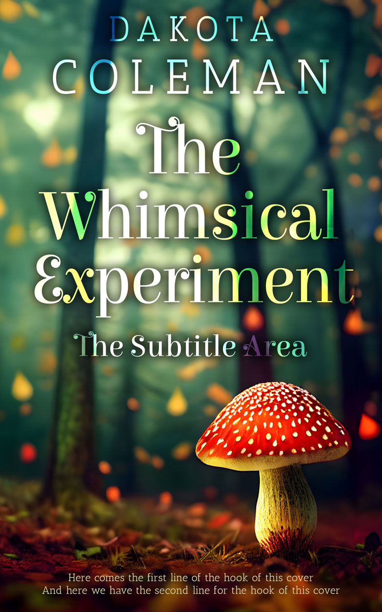 2D view of Heavy Metal #15236 - Premade Children's Book Cover