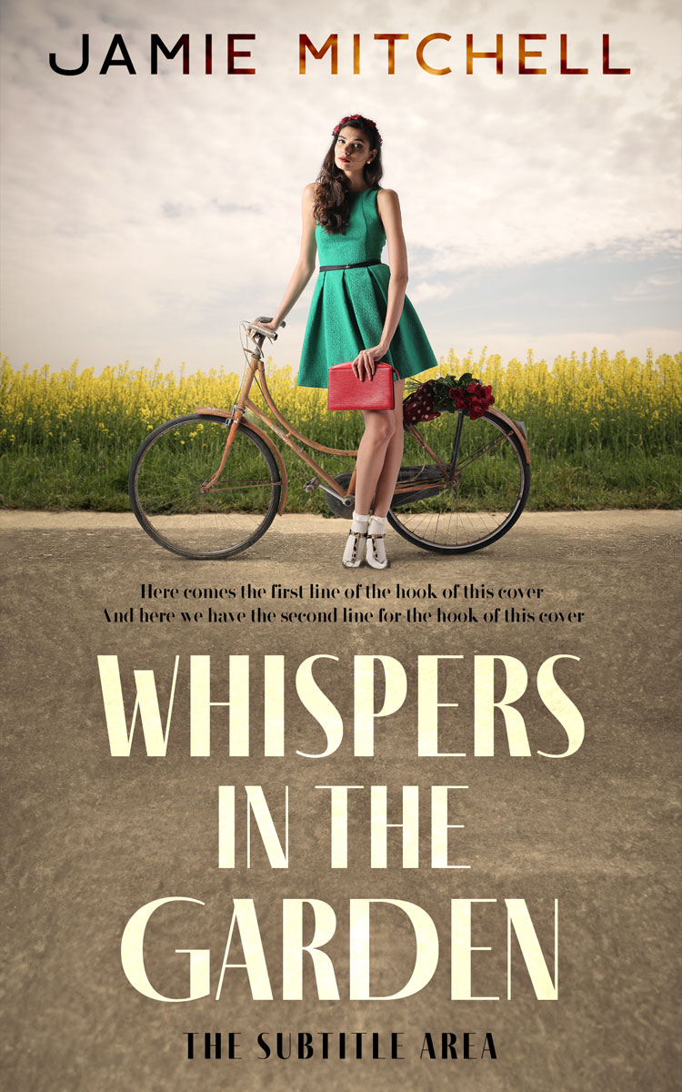 2D view of Domino #15239 - Premade Literary Fiction Book Cover