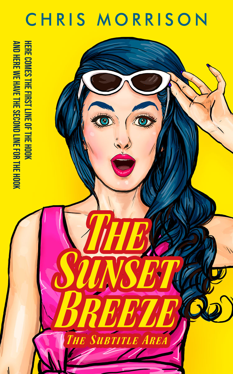 2D view of Premade Romance Book Cover - Lemon