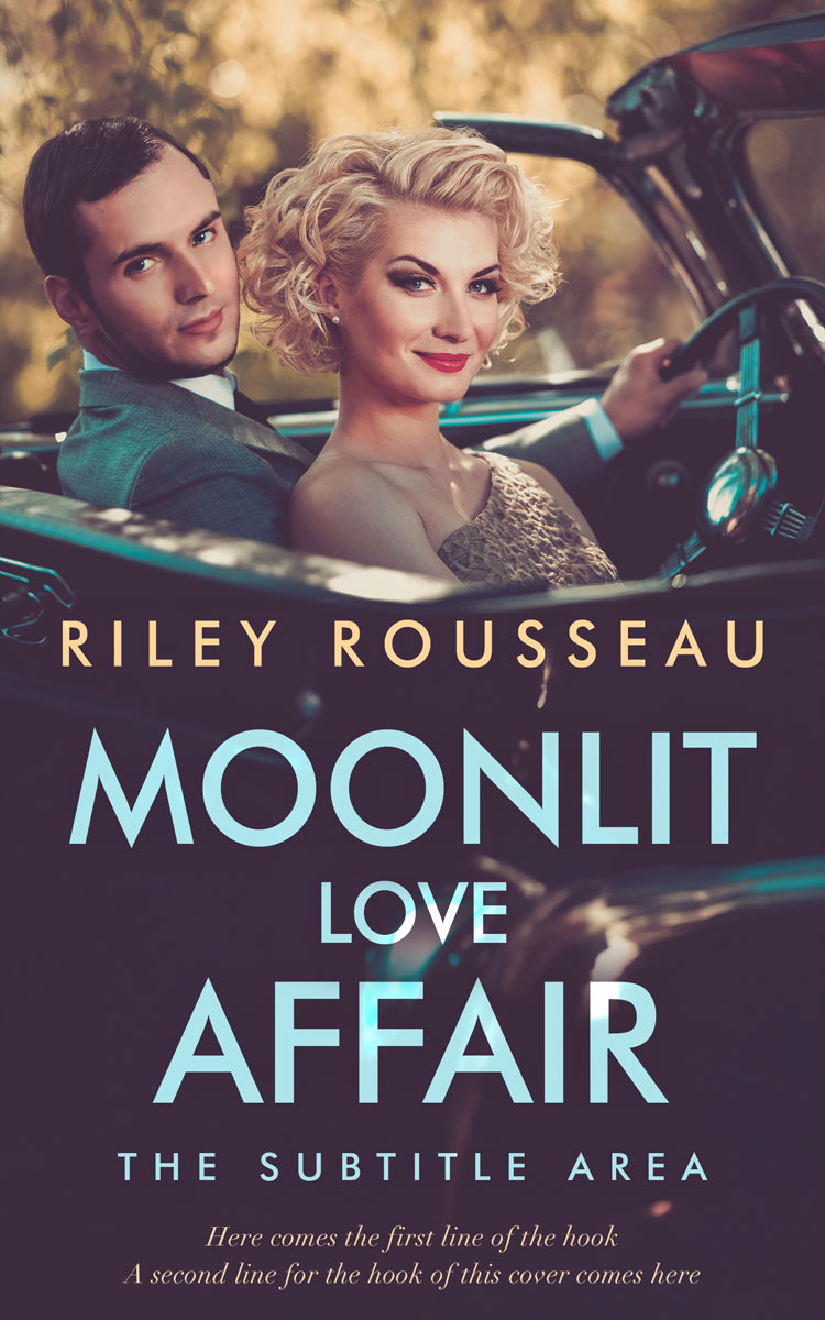 2D view of Blackcurrant #15260 - Premade Romance Book Cover