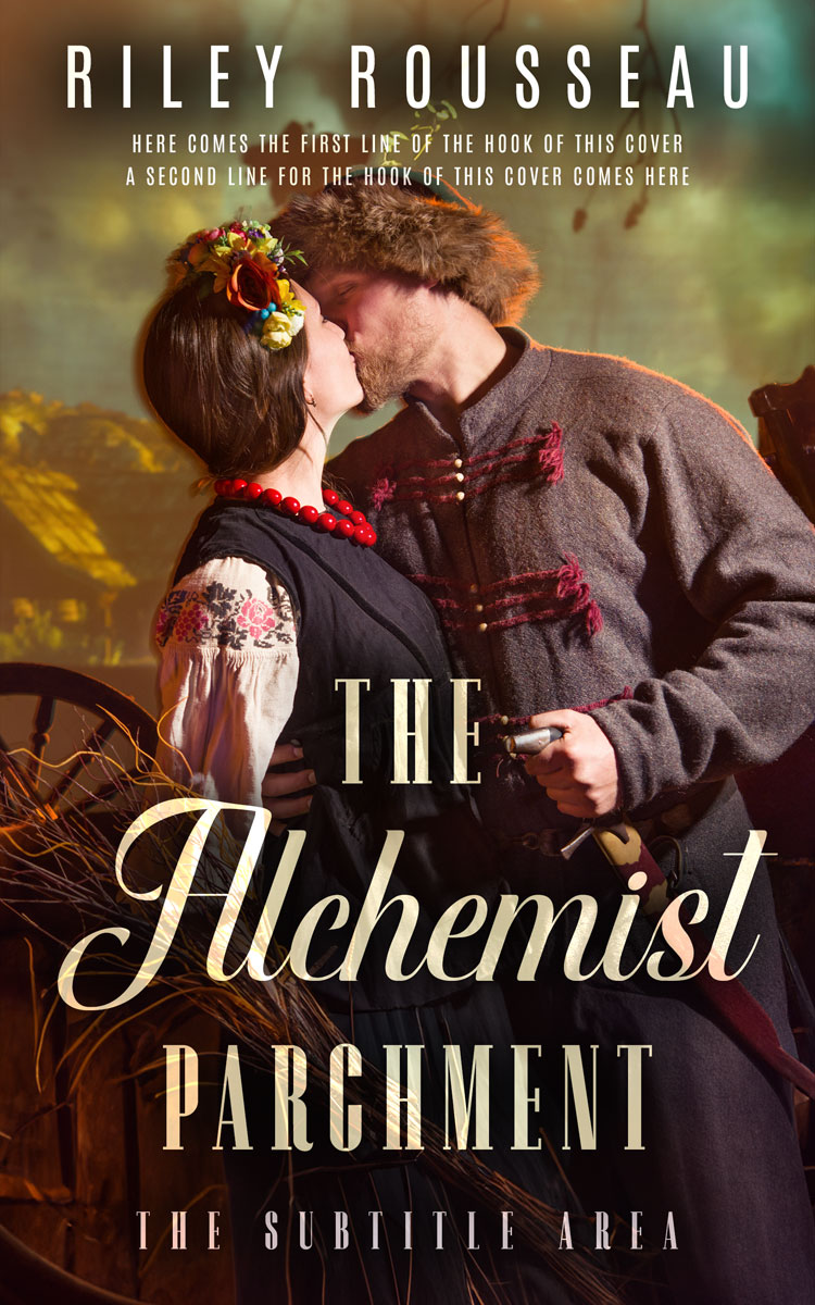 2D view of Eclipse #15286 - Premade Romance Book Cover