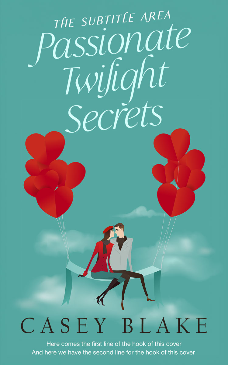 2D view of Premade Romance Book Cover - Tradewind