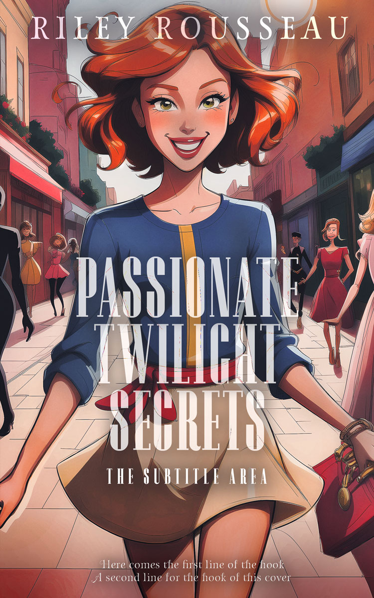 2D view of Coral Tree #15301 - Premade Romance Book Cover | BookCoverZone