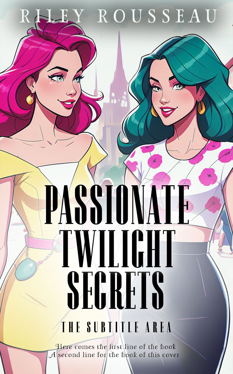 2D view of Westar #15306 - Premade Romance Book Cover