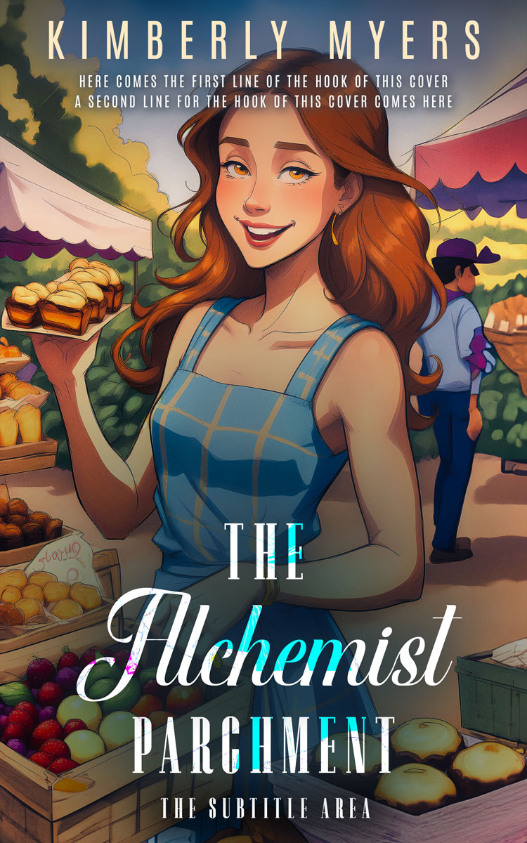 2D view of Ship Gray #15313 - Premade Chick Lit Book Cover