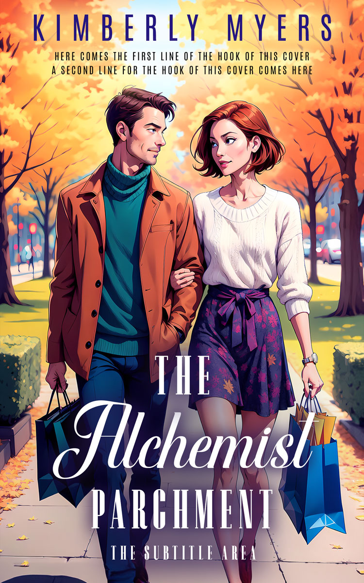 2D view of Premade Romance Book Cover - Whiskey