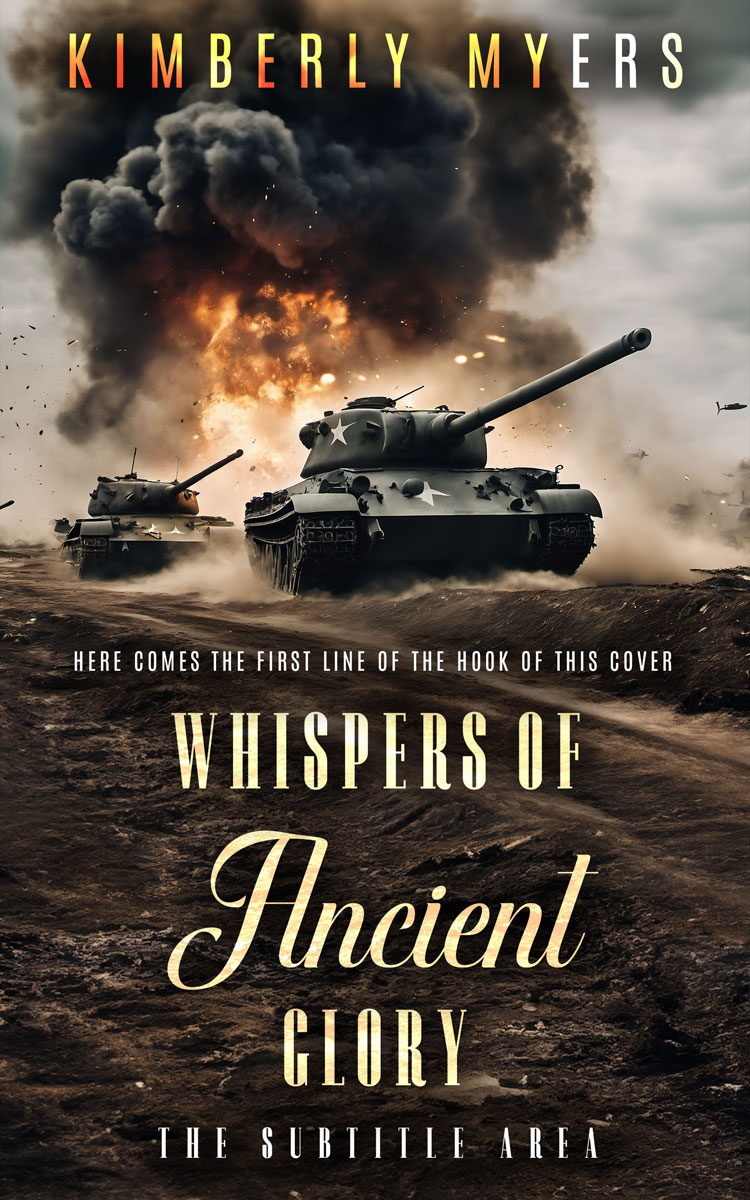 2D view of Rodeo Dust #15318 - Premade Historical Book Cover