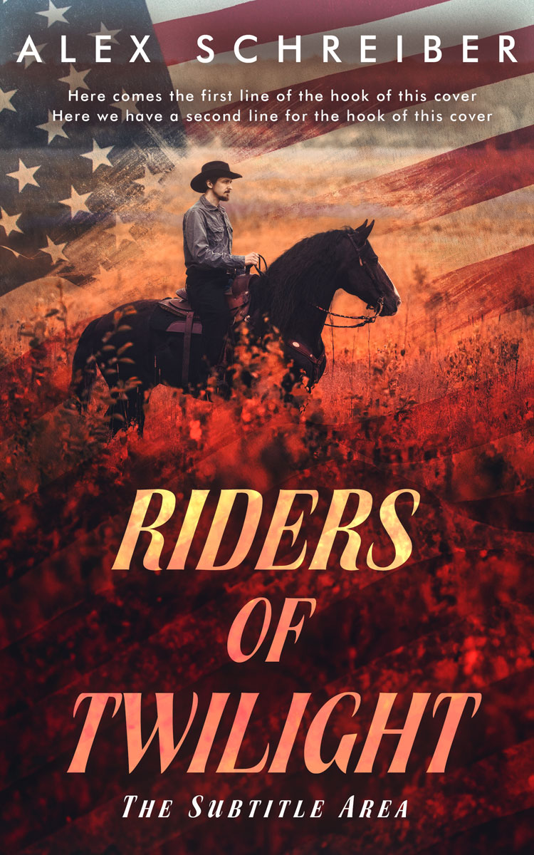 2D view of Jon #15335 - Premade Action & Adventure Book Cover