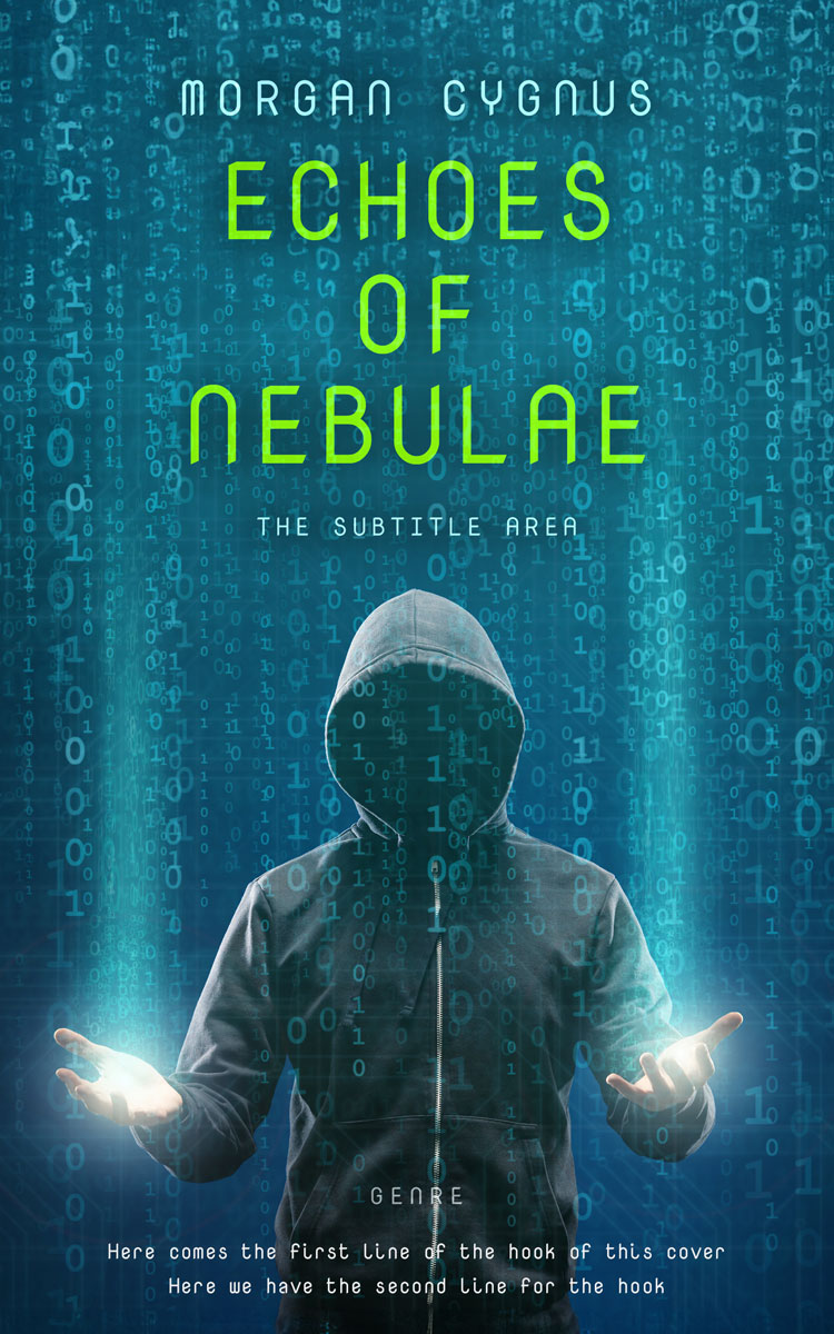 2D view of Premade Mystery & Thriller & Suspense Book Cover - Chathams Blue