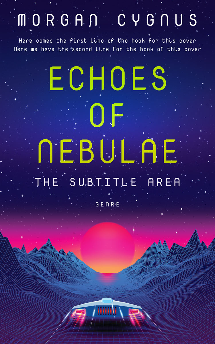 2D view of Valhalla #15369 - Premade Science Fiction Book Cover