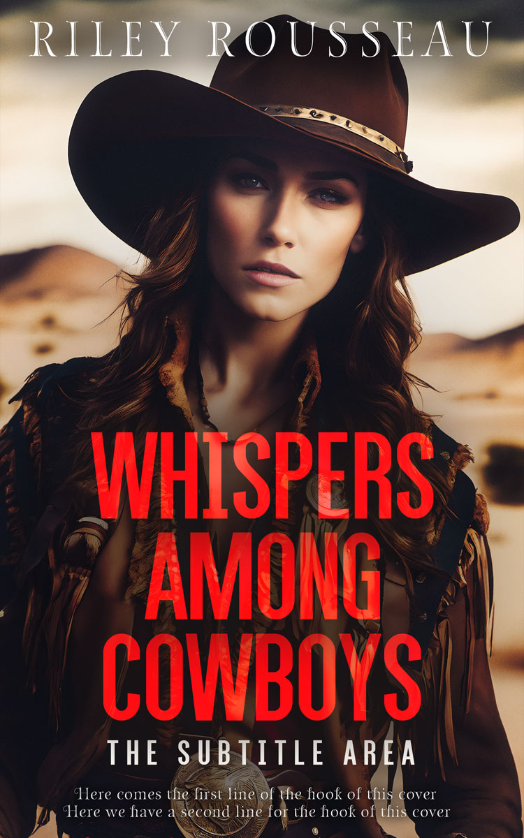 2D view of Cocoa Brown #15391 - Premade Mystery & Thriller & Suspense Book Cover