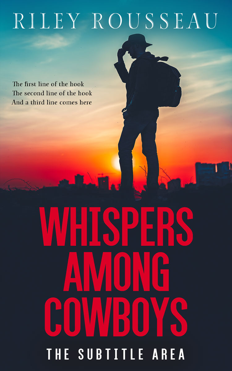 2D view of Gable Green #15395 - Premade Action & Adventure Book Cover