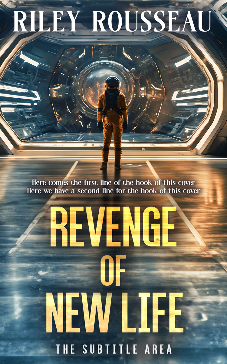 2D view of Limed Spruce #15402 - Premade Science Fiction Book Cover