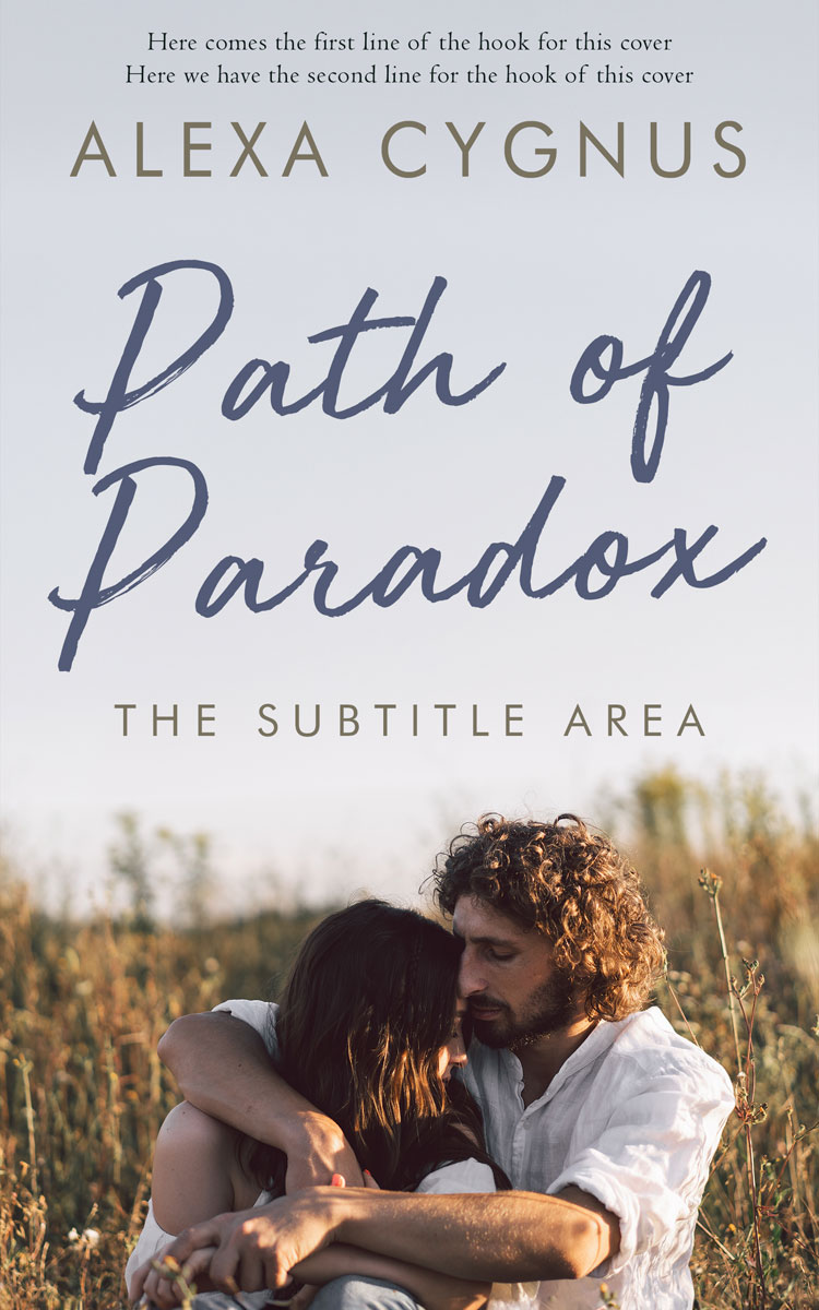 2D view of Premade Romance Book Cover - Iron