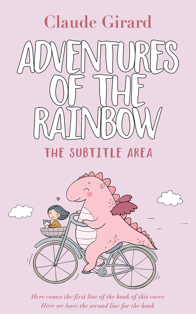 2D view of Premade Children's Book Cover - Prim