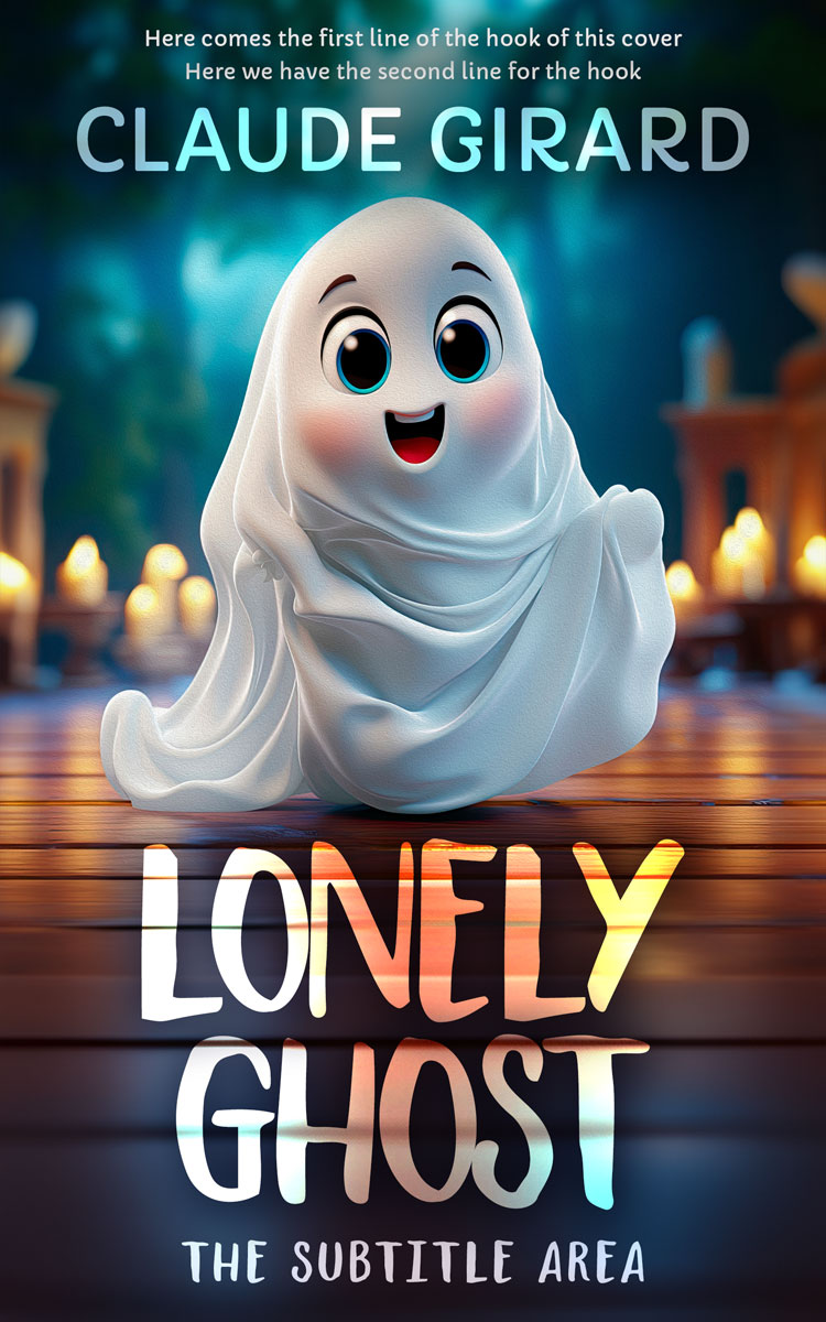 2D view of Vanilla #15467 - Premade Teen & Young Adult Book Cover