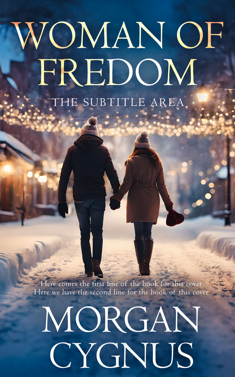 2D view of Fiord #15497 - Premade Romance Book Cover