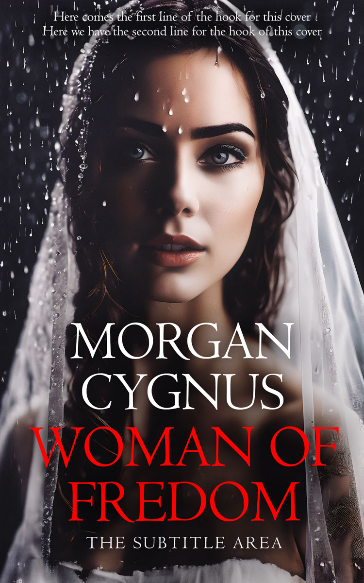 2D view of Clam Shell #15502 - Premade Mystery & Thriller & Suspense Book Cover