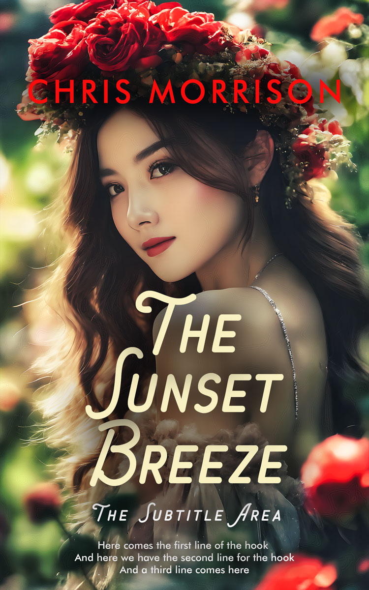 2D view of Premade Romance Book Cover - Armadillo