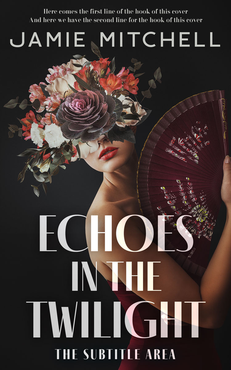 2D view of Cocoa Brown #15555 - Premade Fantasy Book Cover