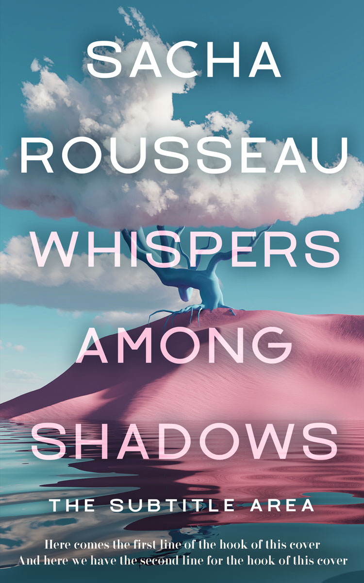 2D view of Lynch #15576 - Premade Abstract Book Cover