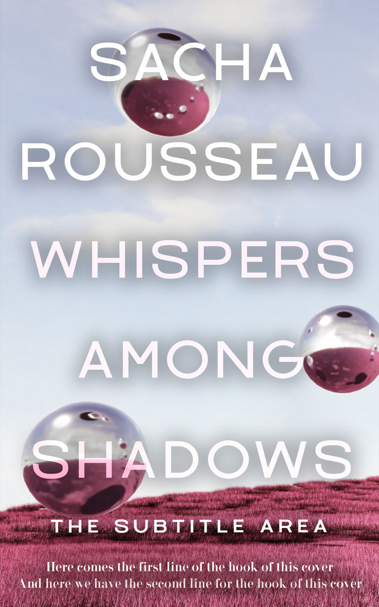 2D view of Premade Surreal Book Cover - Ghost