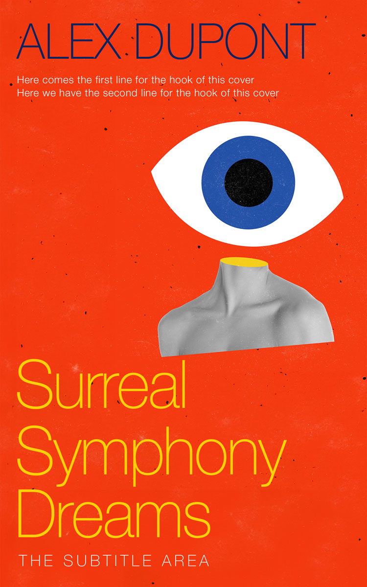 2D view of Pomegranate #15603 - Premade Abstract Book Cover