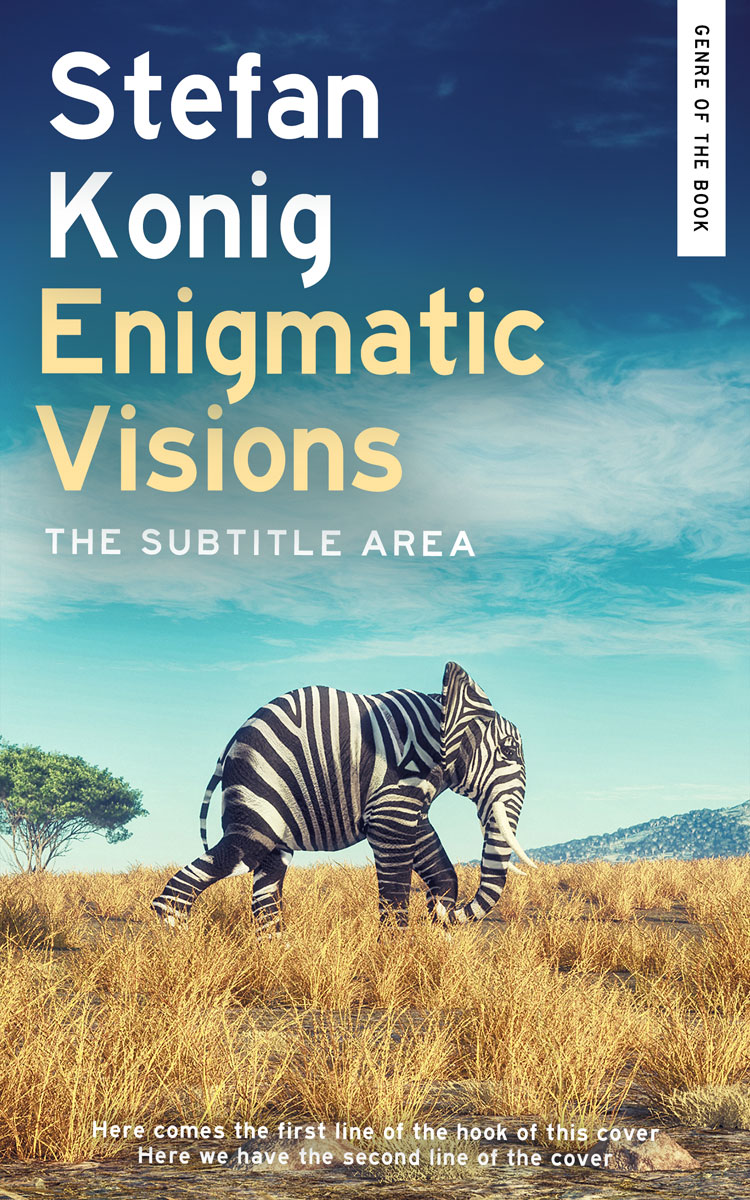 2D view of Premade Surreal Book Cover - Rainee