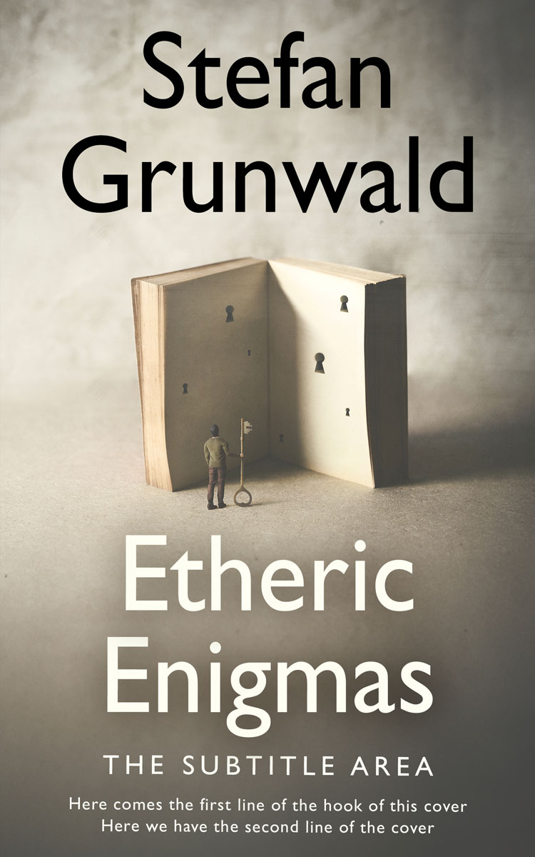 2D view of Granite Green #15630 - Premade Abstract Book Cover