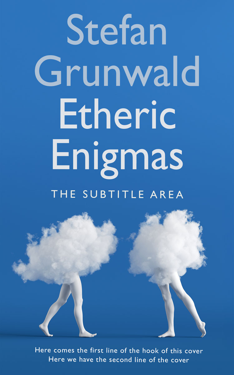 2D view of Premade Surreal Book Cover - Jelly Bean