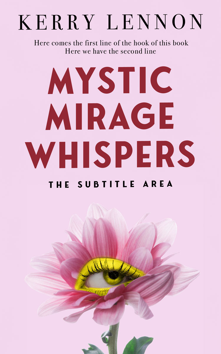 2D view of Vanilla Ice #15650 - Premade Abstract Book Cover