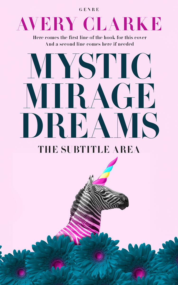 2D view of Premade Surreal Book Cover - Eden